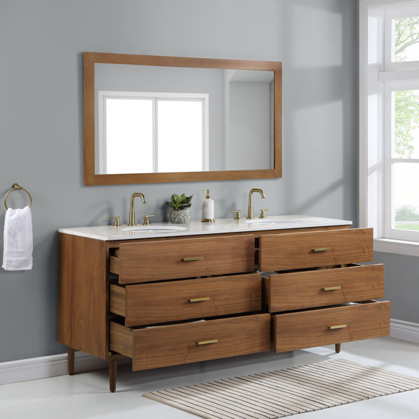 Dondi 72'' Double Bathroom Vanity & Reviews Joss & Main